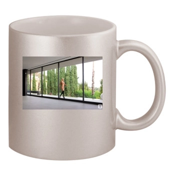 Jenny McCarthy 11oz Metallic Silver Mug