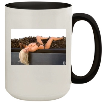 Jenny McCarthy 15oz Colored Inner & Handle Mug