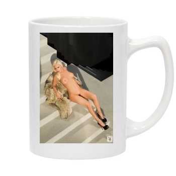 Jenny McCarthy 14oz White Statesman Mug