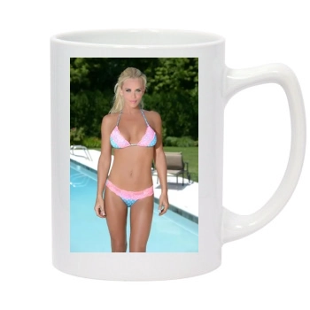 Jenny McCarthy 14oz White Statesman Mug