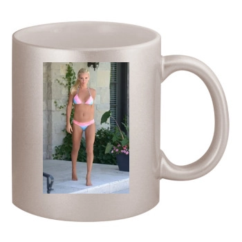 Jenny McCarthy 11oz Metallic Silver Mug