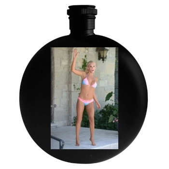 Jenny McCarthy Round Flask