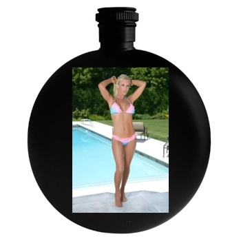 Jenny McCarthy Round Flask