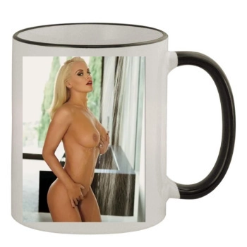 Jenny McCarthy 11oz Colored Rim & Handle Mug