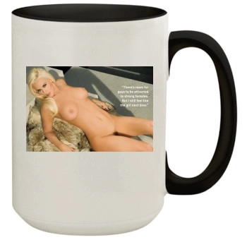 Jenny McCarthy 15oz Colored Inner & Handle Mug