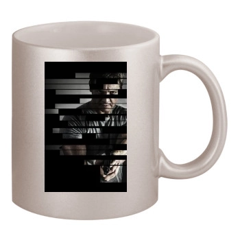 Jeremy Renner 11oz Metallic Silver Mug