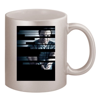 Jeremy Renner 11oz Metallic Silver Mug