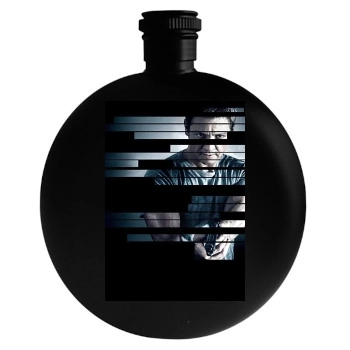 Jeremy Renner Round Flask