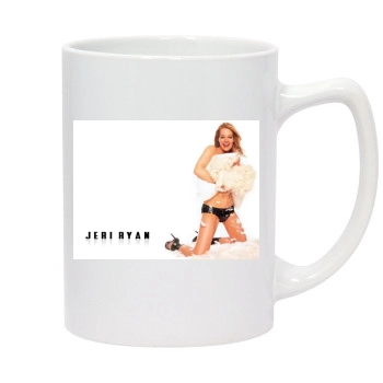 Jeri Ryan 14oz White Statesman Mug