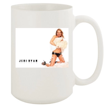 Jeri Ryan 15oz White Mug