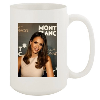 Jessica Alba 15oz White Mug