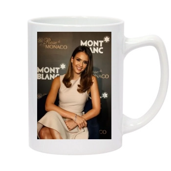 Jessica Alba 14oz White Statesman Mug