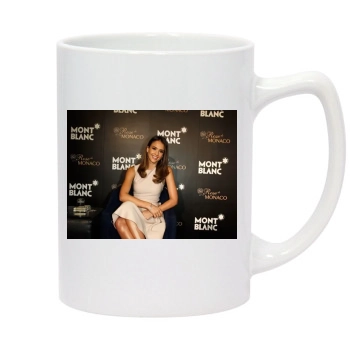 Jessica Alba 14oz White Statesman Mug