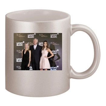 Jessica Alba 11oz Metallic Silver Mug