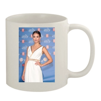 Jessica Alba 11oz White Mug