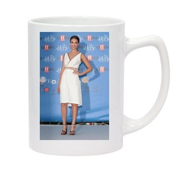 Jessica Alba 14oz White Statesman Mug