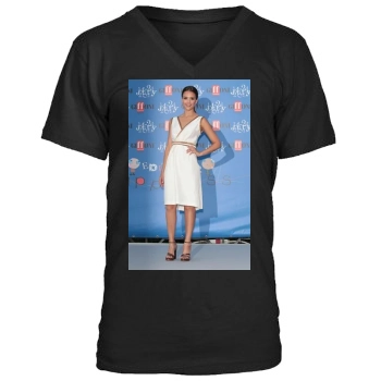 Jessica Alba Men's V-Neck T-Shirt