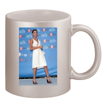 Jessica Alba 11oz Metallic Silver Mug