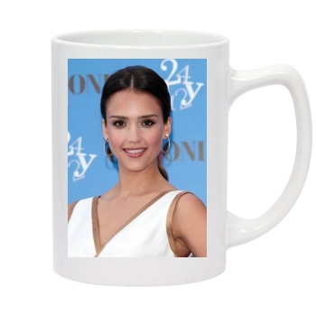 Jessica Alba 14oz White Statesman Mug