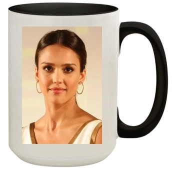 Jessica Alba 15oz Colored Inner & Handle Mug