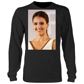 Jessica Alba Men's Heavy Long Sleeve TShirt