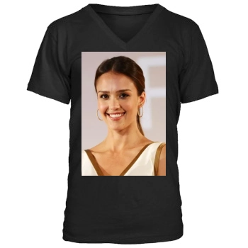 Jessica Alba Men's V-Neck T-Shirt