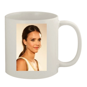 Jessica Alba 11oz White Mug