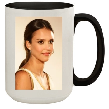 Jessica Alba 15oz Colored Inner & Handle Mug