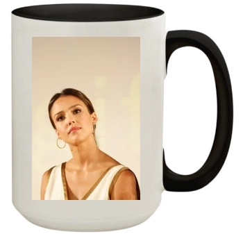 Jessica Alba 15oz Colored Inner & Handle Mug