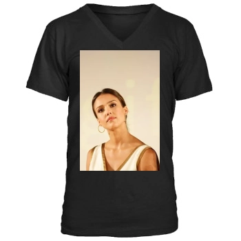 Jessica Alba Men's V-Neck T-Shirt