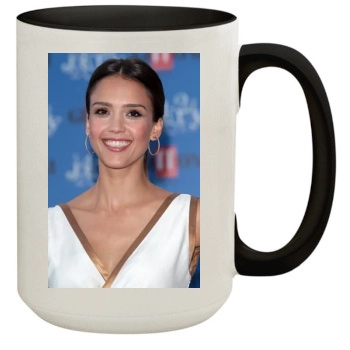 Jessica Alba 15oz Colored Inner & Handle Mug