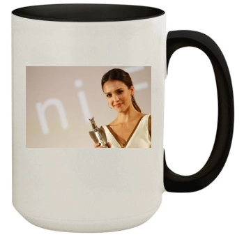 Jessica Alba 15oz Colored Inner & Handle Mug