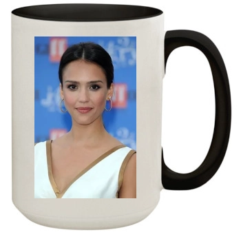 Jessica Alba 15oz Colored Inner & Handle Mug