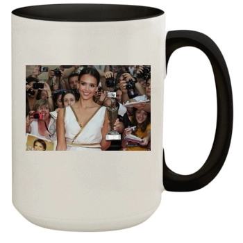 Jessica Alba 15oz Colored Inner & Handle Mug