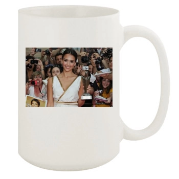 Jessica Alba 15oz White Mug