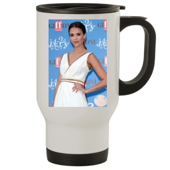 Jessica Alba Stainless Steel Travel Mug