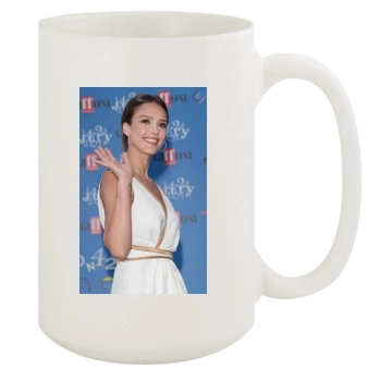 Jessica Alba 15oz White Mug