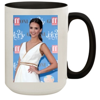 Jessica Alba 15oz Colored Inner & Handle Mug