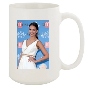 Jessica Alba 15oz White Mug