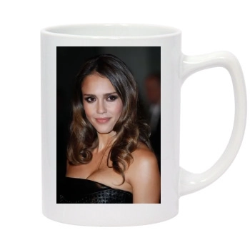 Jessica Alba 14oz White Statesman Mug