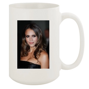 Jessica Alba 15oz White Mug