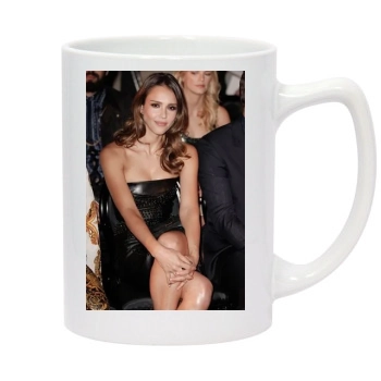 Jessica Alba 14oz White Statesman Mug