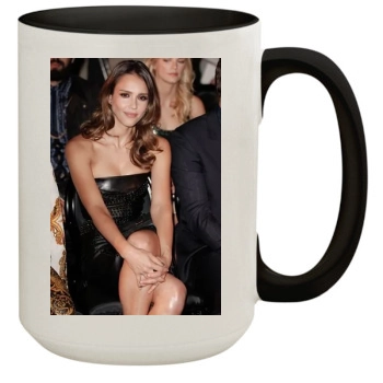 Jessica Alba 15oz Colored Inner & Handle Mug