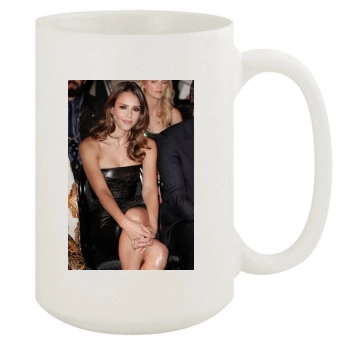 Jessica Alba 15oz White Mug