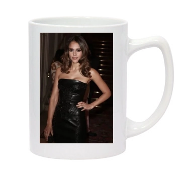 Jessica Alba 14oz White Statesman Mug