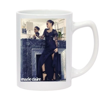 Jessica Alba 14oz White Statesman Mug