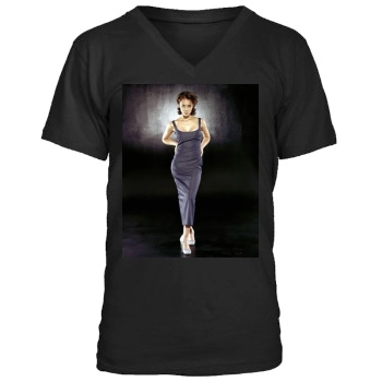 Jessica Alba Men's V-Neck T-Shirt