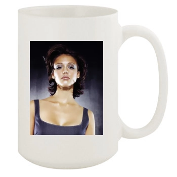 Jessica Alba 15oz White Mug