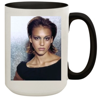 Jessica Alba 15oz Colored Inner & Handle Mug