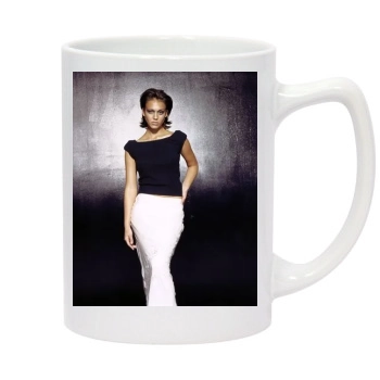 Jessica Alba 14oz White Statesman Mug